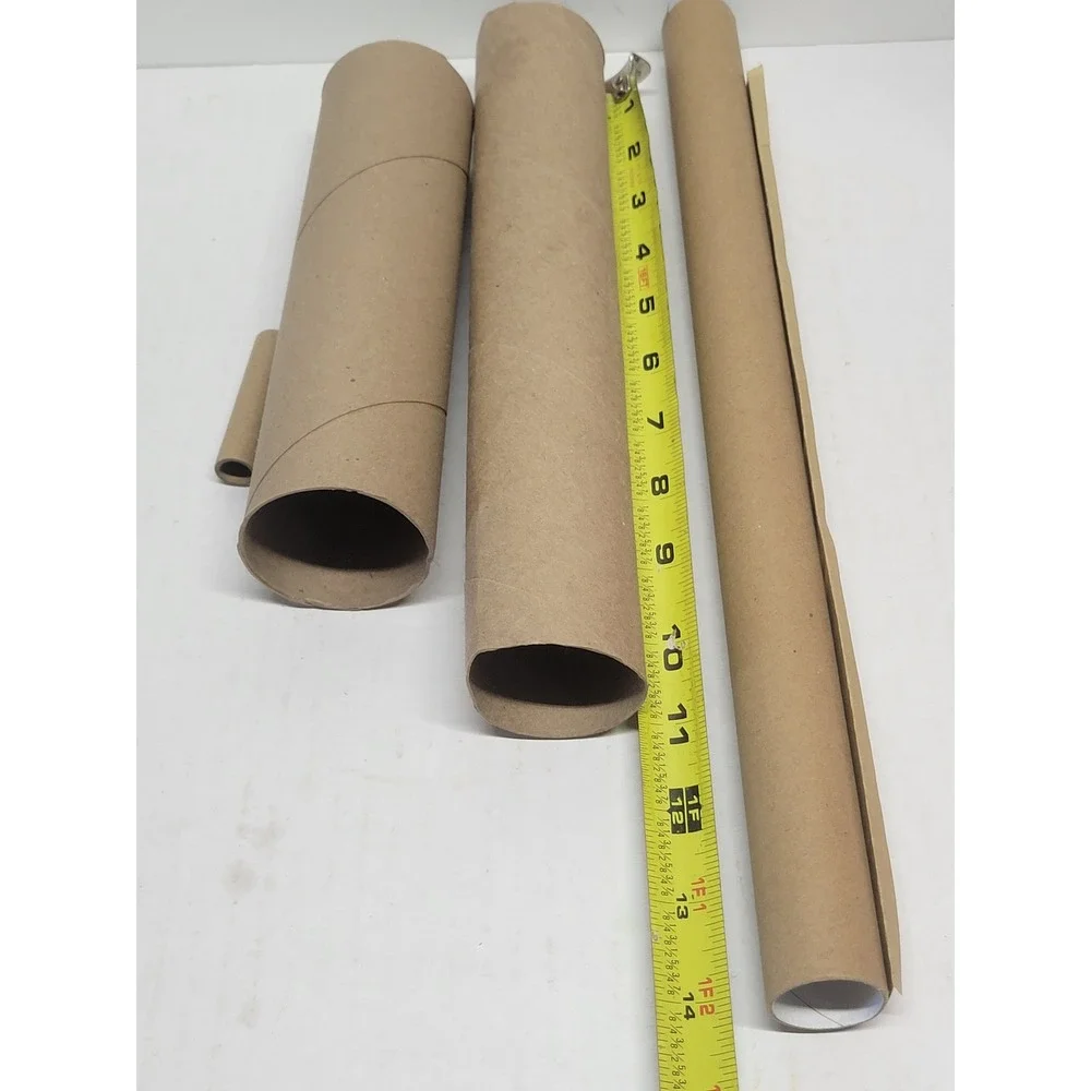 60pc Bulk Lot Assorted‎ Cardboard Tubes Kraft Paper Cores Crafting